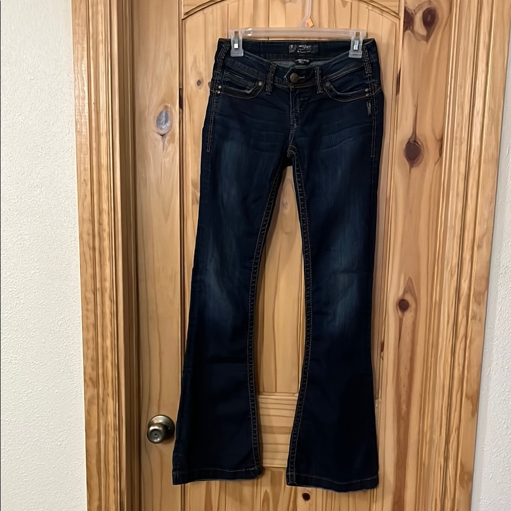 Silver Jeans Dark Indigo Flare Women's Jeans